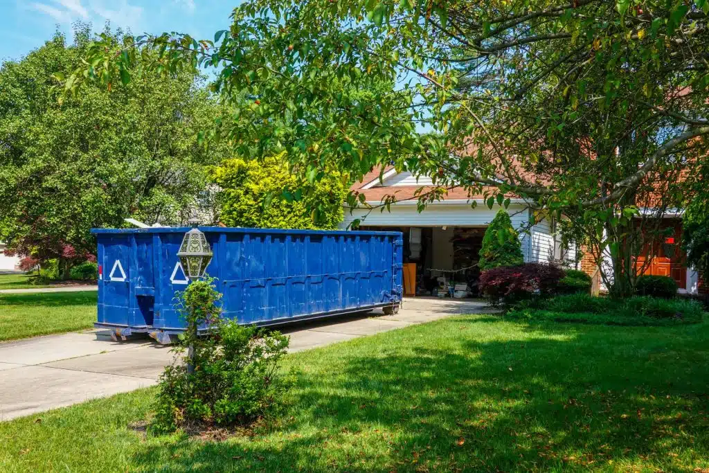 LDR Site Services Residential Dumpster in Hartford CT